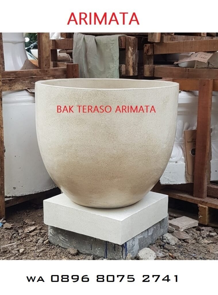 jual bak mandi gentong terrazzo arimata