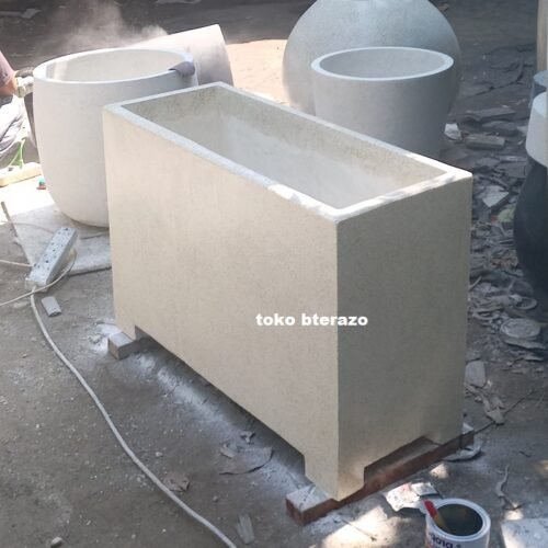 jual pot teraso panjang