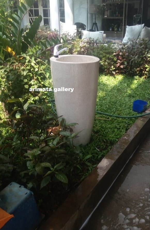 image bahan wastafel teraso
