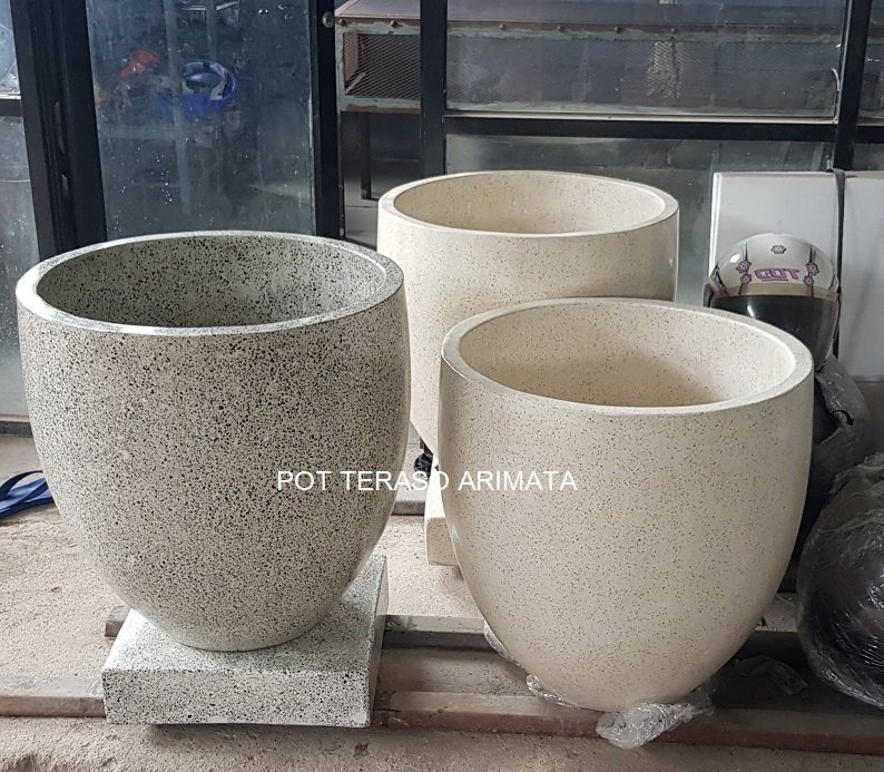 image pot tanaman bahan teraso