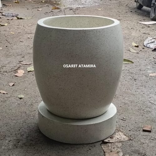 bak mandi teraso oval