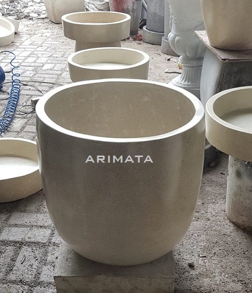 image jual pot teraso depok