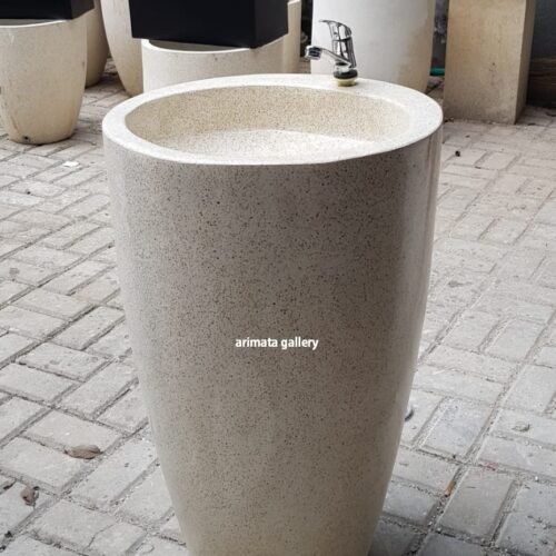 image jual wastafel teraso bulat