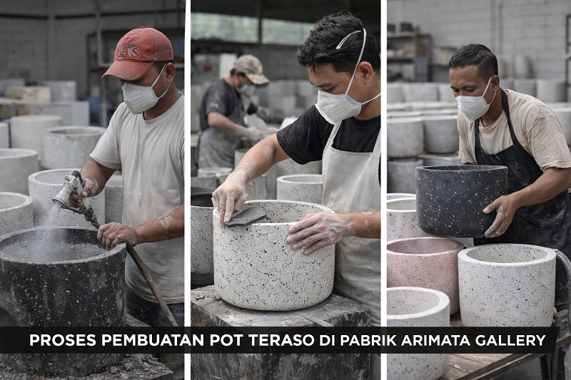 image pembuatan pot teraso image pembuatan pot teraso