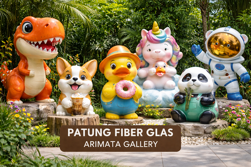 image harga patung fiber glass resin