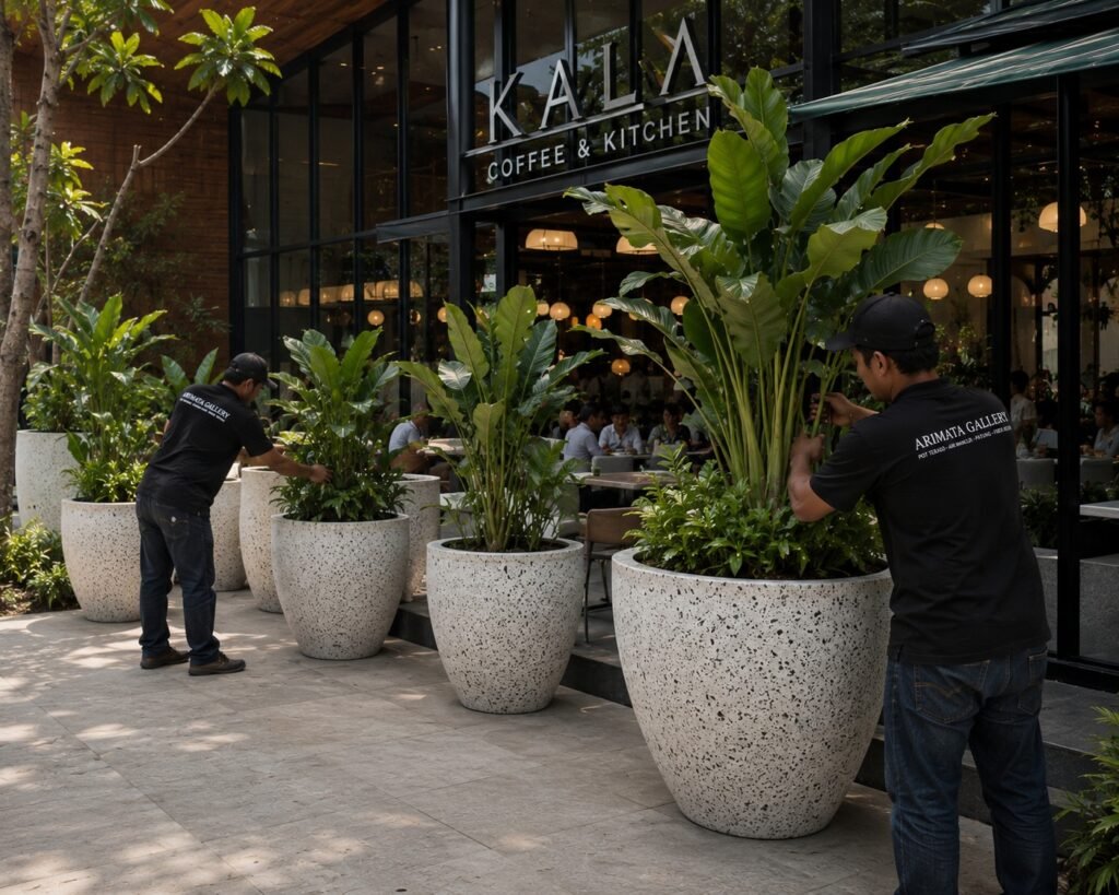 jual pot teraso PIK Jakarta utara