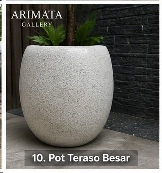 pot teraso besar