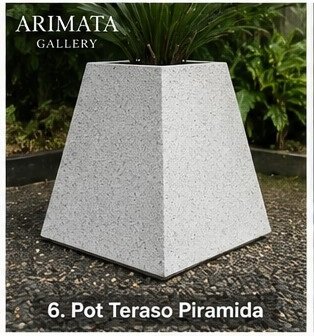 pot teraso piramid