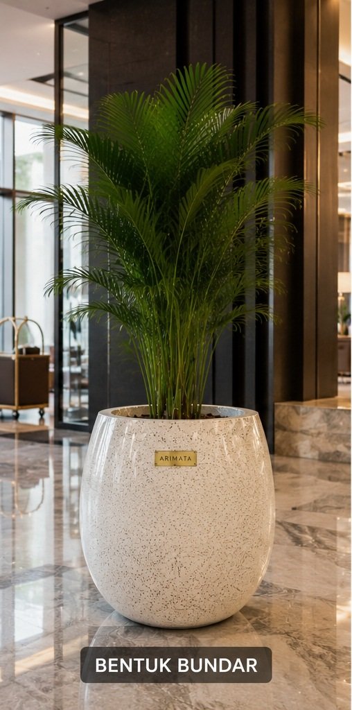 pot teraso untuk loby hotel