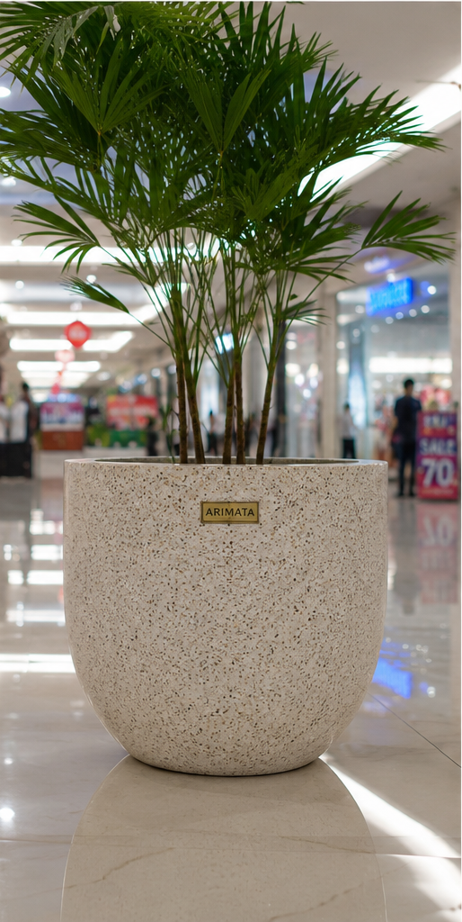 pot teraso untuk pertokoan mall
